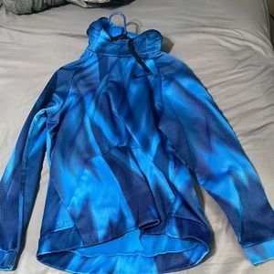 Blue nike hoodie